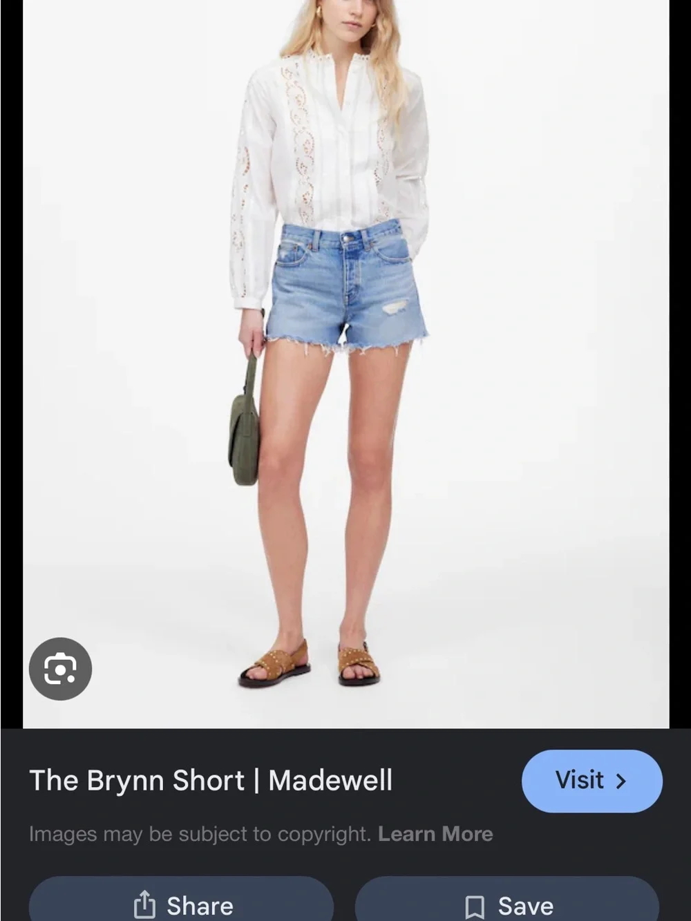 Madewell light blue